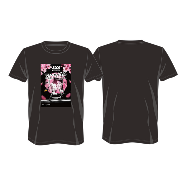 FIBA 3x3 World Tour UTSUNOMIYA OPENER 2025 ドライTシャツ – 3x3.EXE
